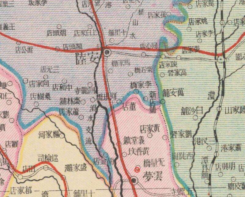 1946年《湖北全省形势新图》预览图2
