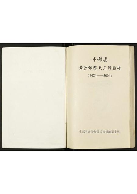 重庆陈氏-黄沙坝陈氏三修族谱.pdf电子版预览图2