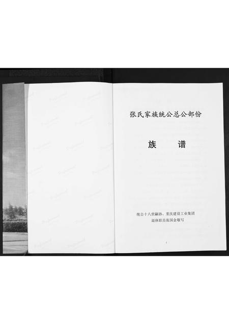 重庆张氏-张氏族谱.pdf电子版预览图1