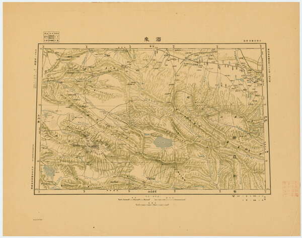 甘肃酒泉历史地图大全预览图2