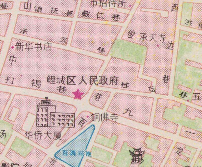 1985年《泉州市区图》预览图2