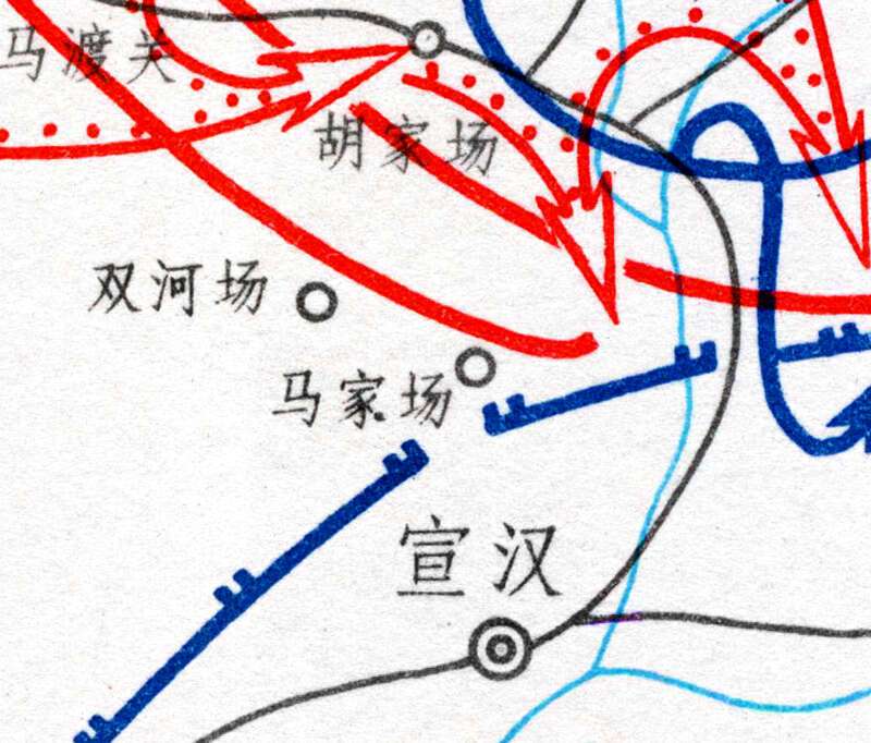 土地革命战争《反六路围攻经过要图》高清电子版预览图2