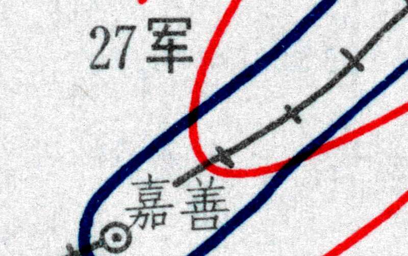 《解放上海作战经过要图》高清JPG电子版预览图2