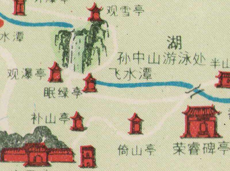 1981年《肇庆旅游图》预览图2