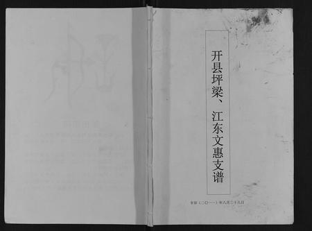 重庆谢氏-[谢氏]开县坪梁.江东文惠支谱.pdf电子版缩略图