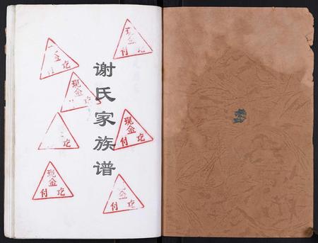 重庆谢氏-谢氏家族谱[不分卷].pdf电子版预览图1