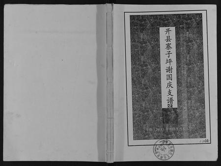 重庆谢氏-开县寨子坪谢国庆支谱.pdf电子版缩略图