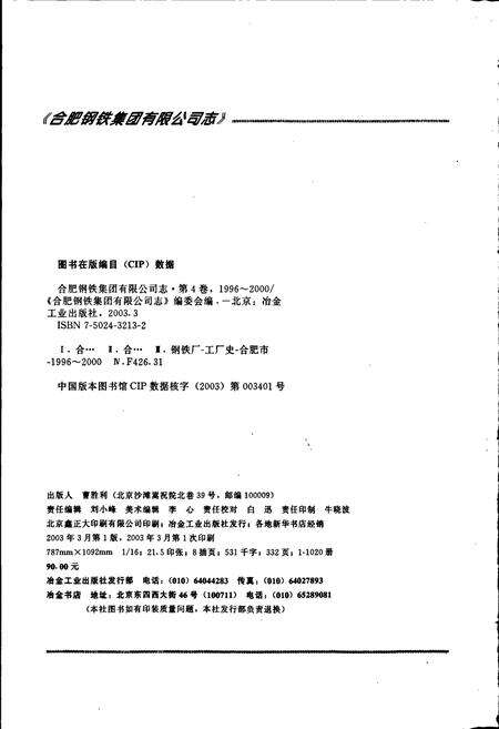 《合肥钢铁集团有限公司志 第四卷》.pdf_安徽省志预览图2
