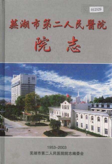 《芜湖市第二人民医院院志》.pdf_安徽省志缩略图