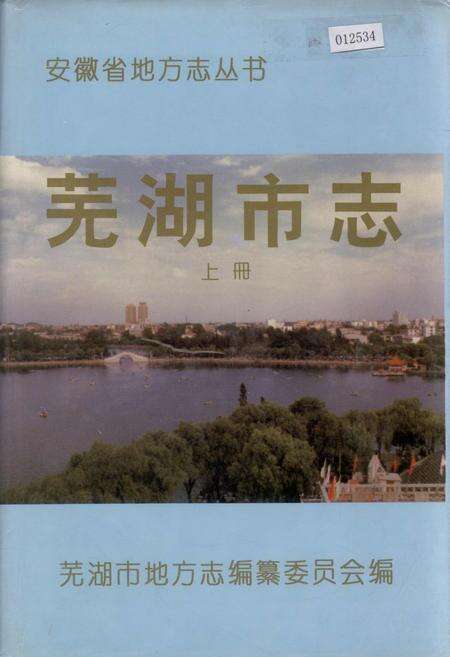 《芜湖市志 上册》.pdf_安徽省志缩略图