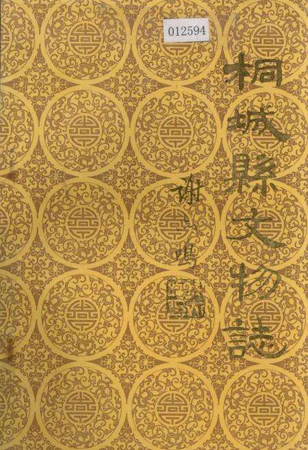 《桐城县文物志》.pdf_安徽省志缩略图