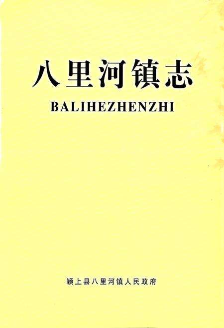 《八里河镇志》.pdf_安徽省志预览图1