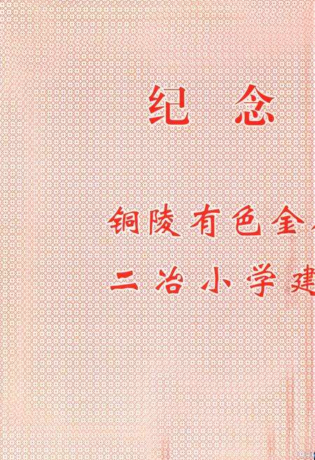 《铜陵有色二冶小学志》.pdf_安徽省志预览图1