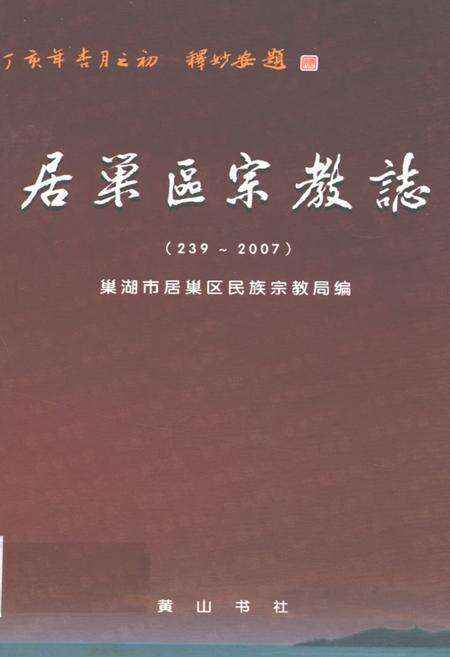 《居巢区宗教志(239-2007)》.pdf_安徽省志缩略图