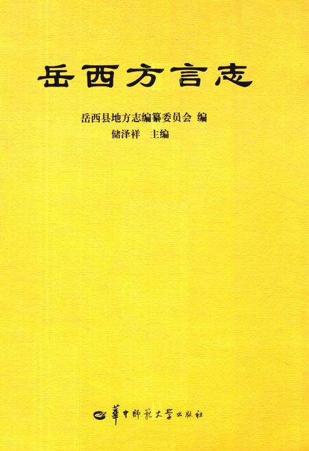 《岳西方言志》.pdf_安徽省志缩略图