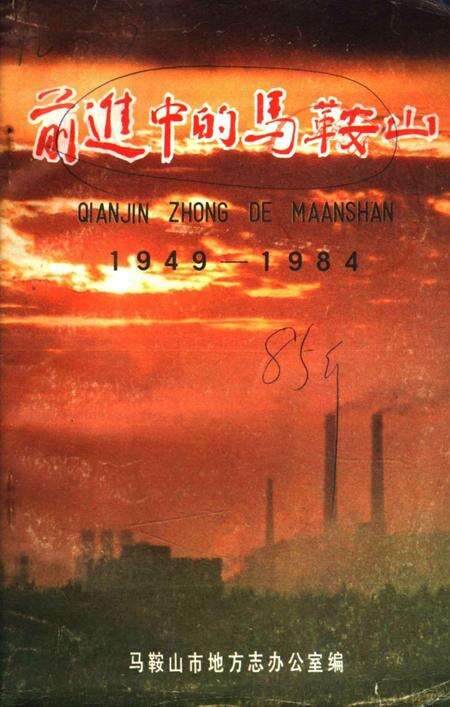 《前进中的马鞍山  1949-1984》.pdf_安徽省志缩略图