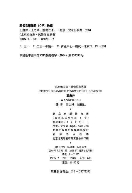 《北京地方志·风物图志 王府井》.pdf_北京市志预览图3