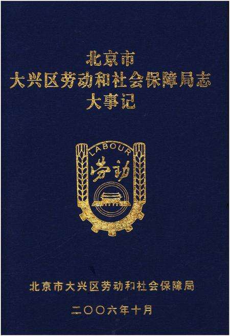 《北京市大兴区劳动和社会保障局志大事记》.pdf_北京市志缩略图