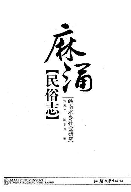 《麻涌民俗志岭南水乡社会研究》.pdf_广东省志预览图1