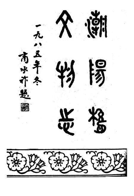 《潮阳县文物志》.pdf_广东省志预览图1