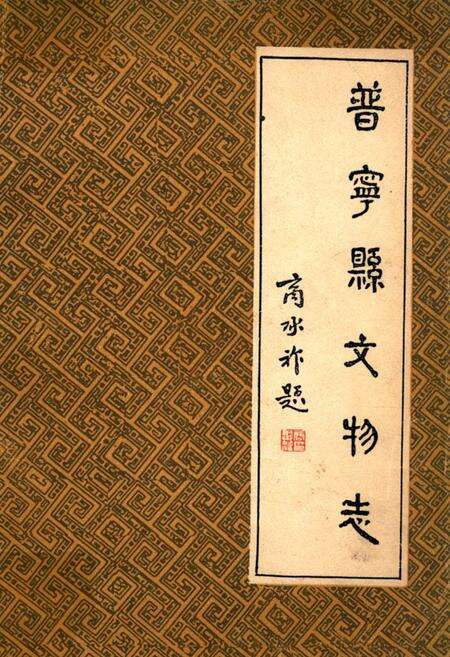 《普宁县文物志》.pdf_广东省志缩略图