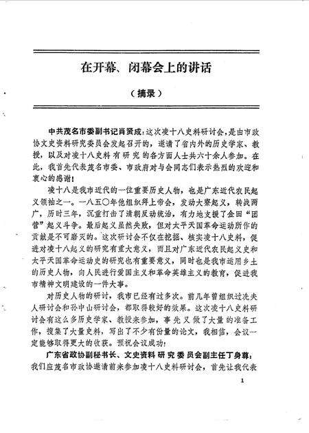 《茂名文史  第8辑  凌十八史料研讨会专辑》.pdf_广东省志预览图3