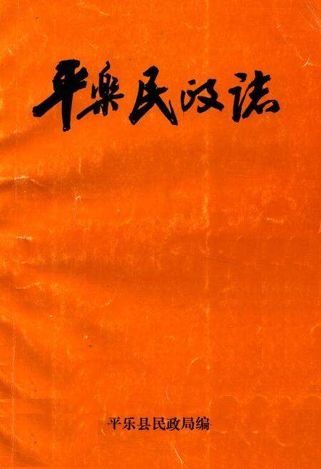 《平乐民政志(1910-1990)》.pdf_广西壮族自治区志缩略图