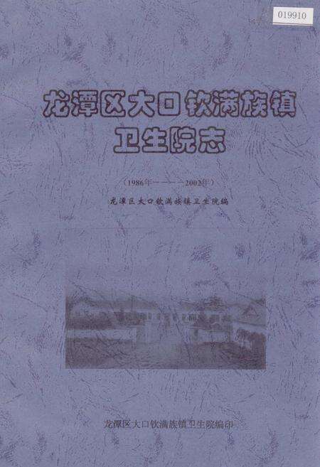 《龙潭区大口钦满族镇卫生院志》.pdf_吉林省志缩略图