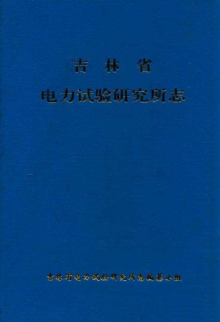 《吉林省电力试验研究所志》.pdf_吉林省志缩略图