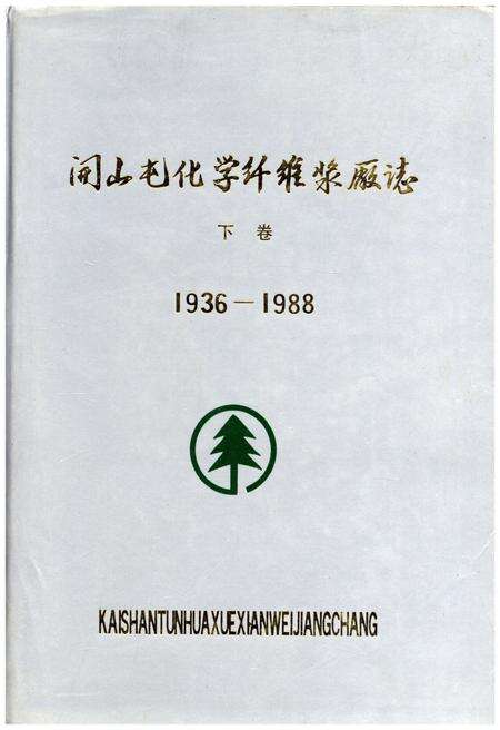 《开山屯化学纤维浆厂志 下 1936-1988》.pdf_吉林省志缩略图