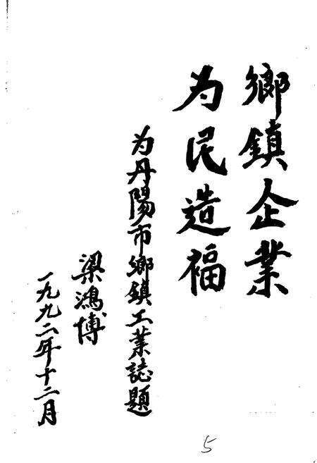 《丹阳市乡镇工业志》.pdf_江苏省志预览图4