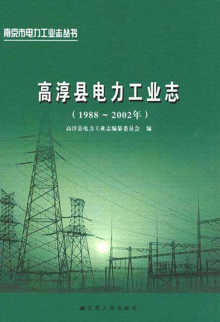 《高淳县电力工业志(1988~2002年)》.pdf_江苏省志缩略图