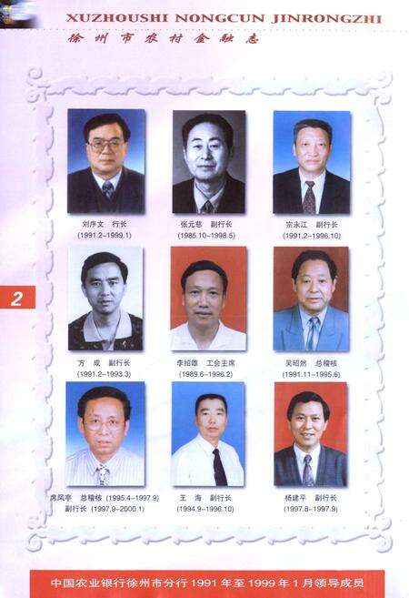 《徐州市农村金融志(续篇)农业银行卷(1997-2000)》.pdf_江苏省志预览图4