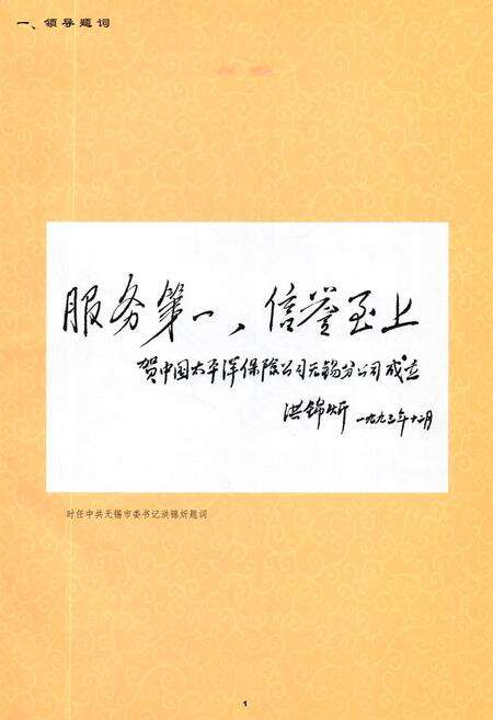《中国太平洋人寿保险股份有限公司无锡分公司志(1989-2008)》.pdf_江苏省志预览图3
