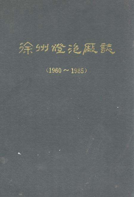 《徐州灯泡厂志(1960~1985)》.pdf_江苏省志缩略图