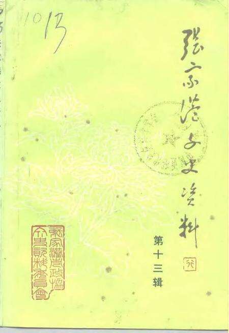 《张家港文史资料  第13辑》.pdf_江苏省志缩略图