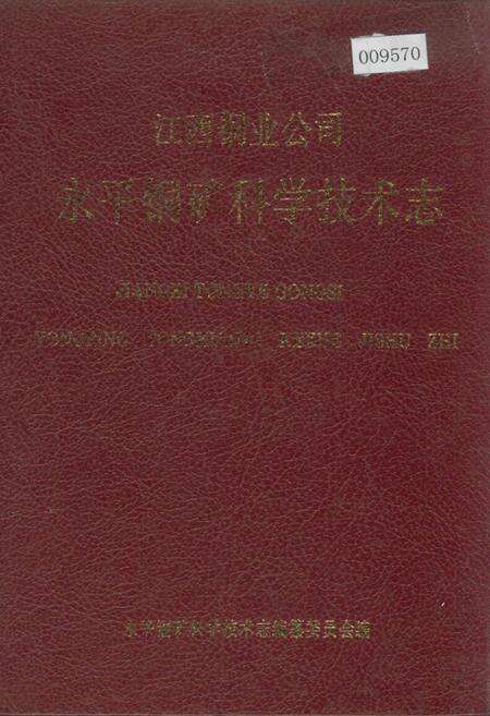 《江西铜业公司永平铜矿科学技术志》.pdf_江西省志缩略图