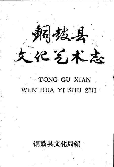 《铜鼓县文化艺术志》.pdf_江西省志预览图1