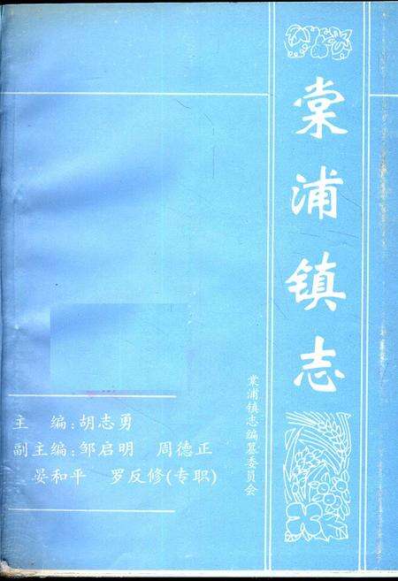 《棠浦镇志》.pdf_江西省志预览图1