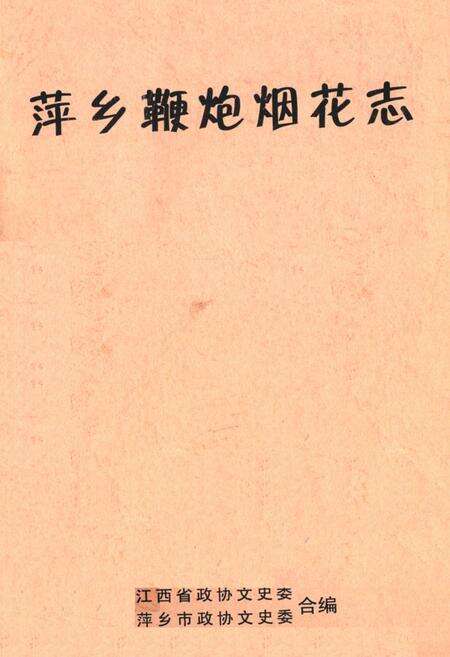 《萍乡鞭爆烟花史料》.pdf_江西省志缩略图