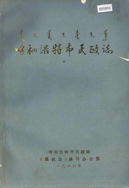 《呼和浩特市民政志》.pdf_内蒙古自治区志缩略图