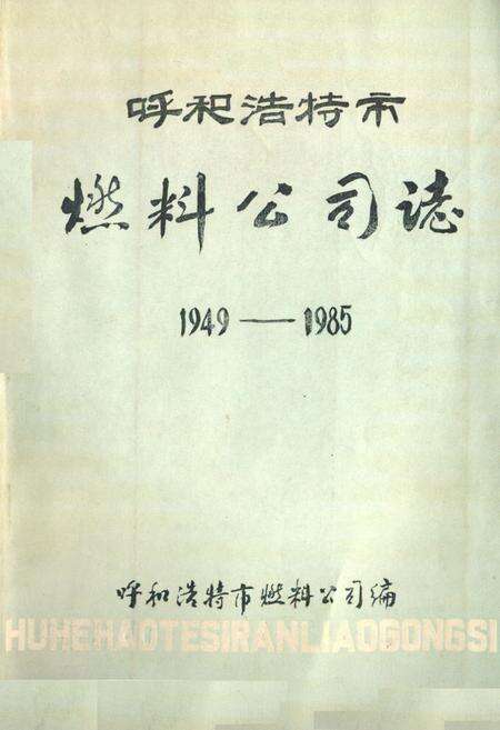 《呼和浩特市燃料公司志1949-1985》.pdf_内蒙古自治区志缩略图