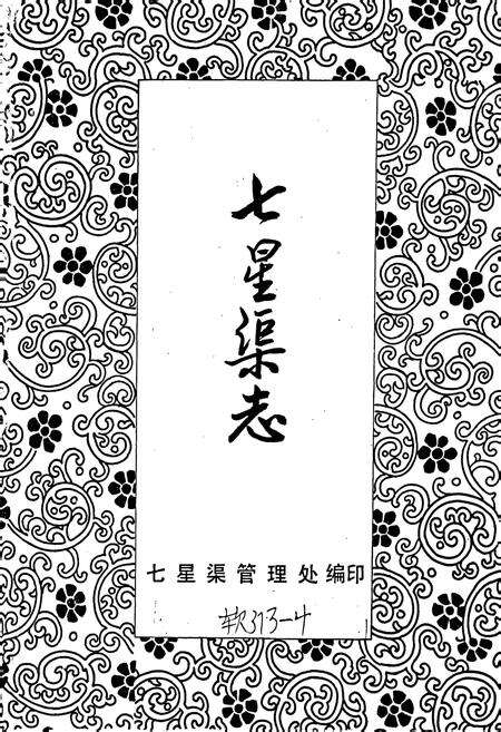 《七星渠志 跃进渠志》.pdf_宁夏回族自治区志预览图1