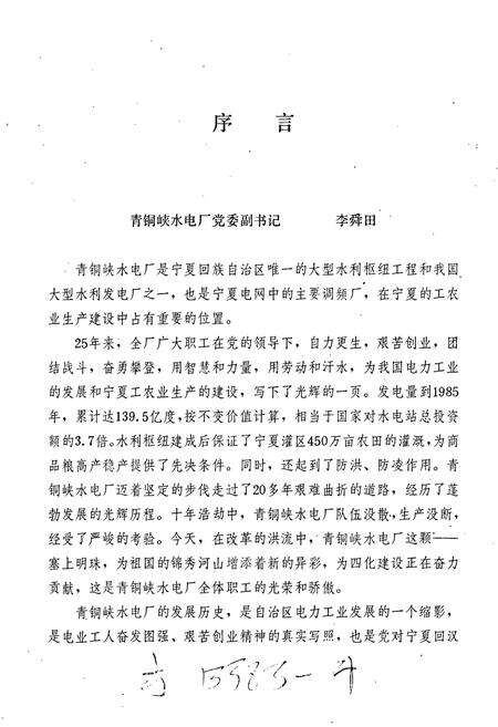 《青铜峡水电厂志》.pdf_宁夏回族自治区志预览图2