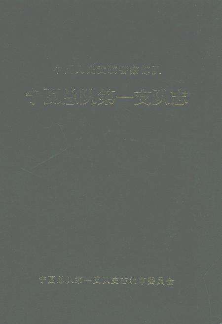 《宁夏总队第一支队志(1990.1~2000.12)》.pdf_宁夏回族自治区志缩略图