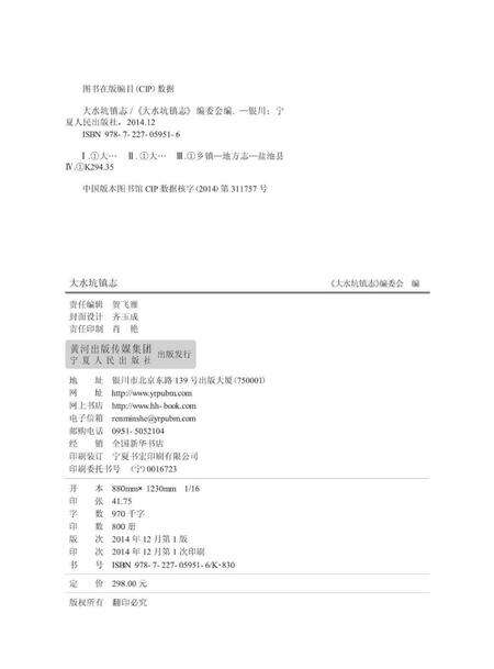《大水坑镇志》.pdf_宁夏回族自治区志预览图1