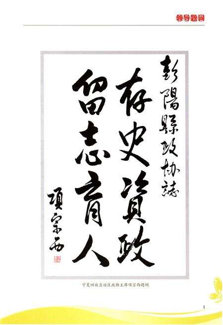 《彭阳县政协志》.pdf_宁夏回族自治区志预览图4