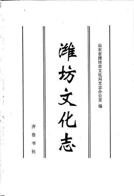 《潍坊文化志》.pdf_山东省志预览图1