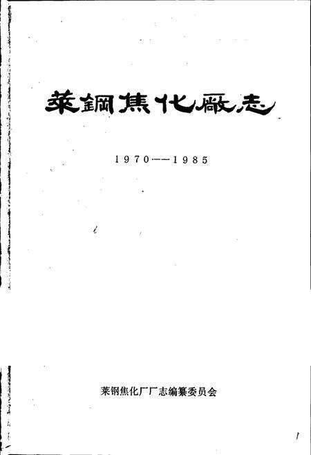 《莱钢焦化厂志》.pdf_山东省志预览图1