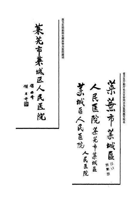 《莱芜市莱城区人民医院志(1956年-2005年)》.pdf_山东省志预览图5